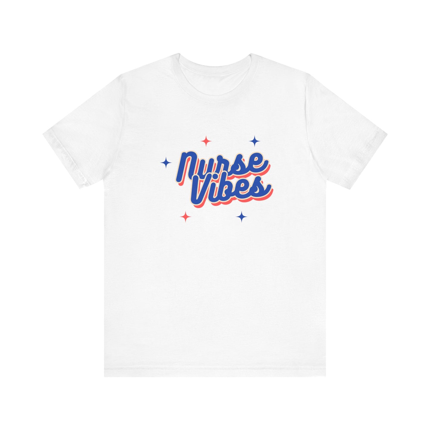 Nurse Vibes T-Shirt with Script Writing