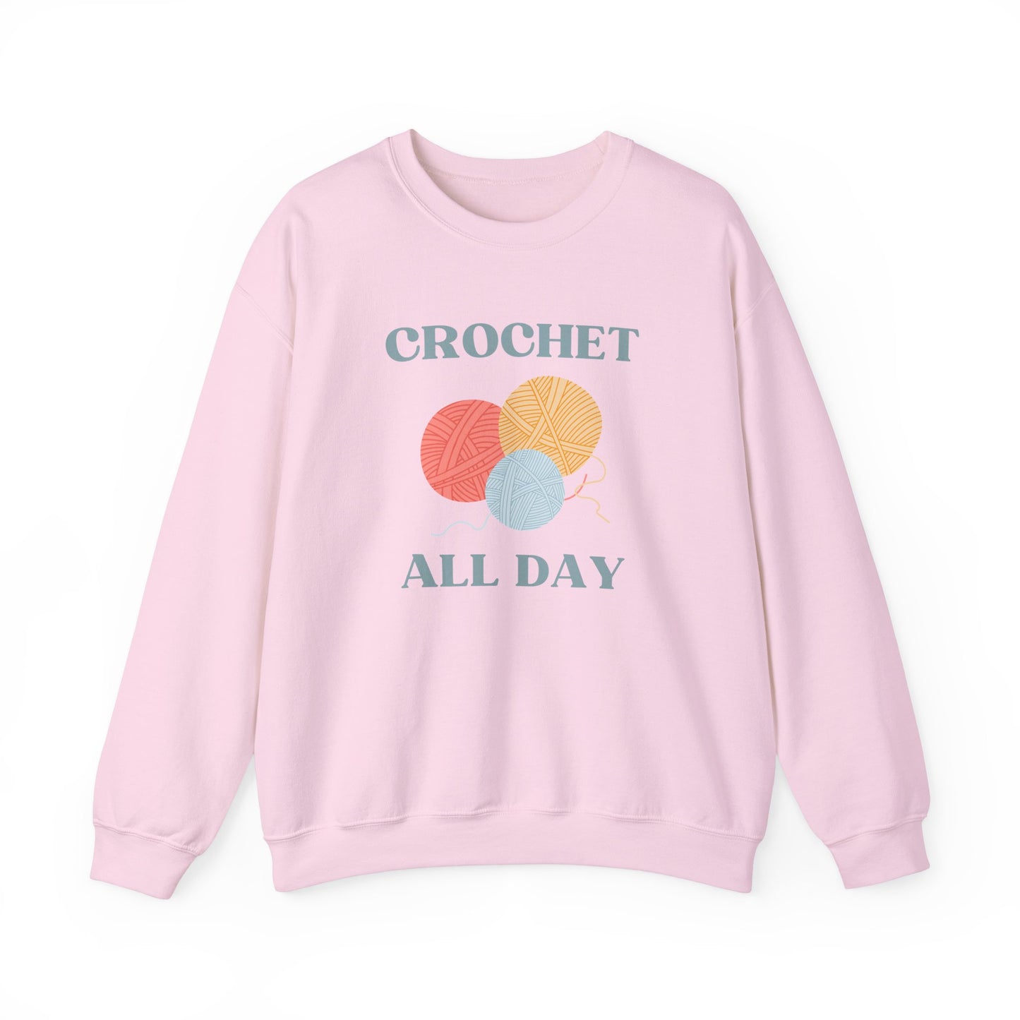 Crochet All Day Sweatshirt