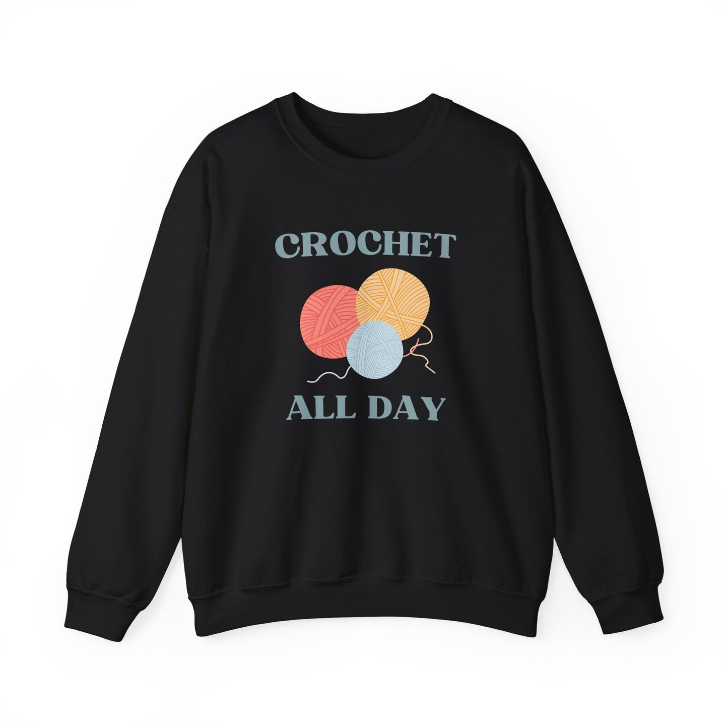 Crochet All Day Sweatshirt