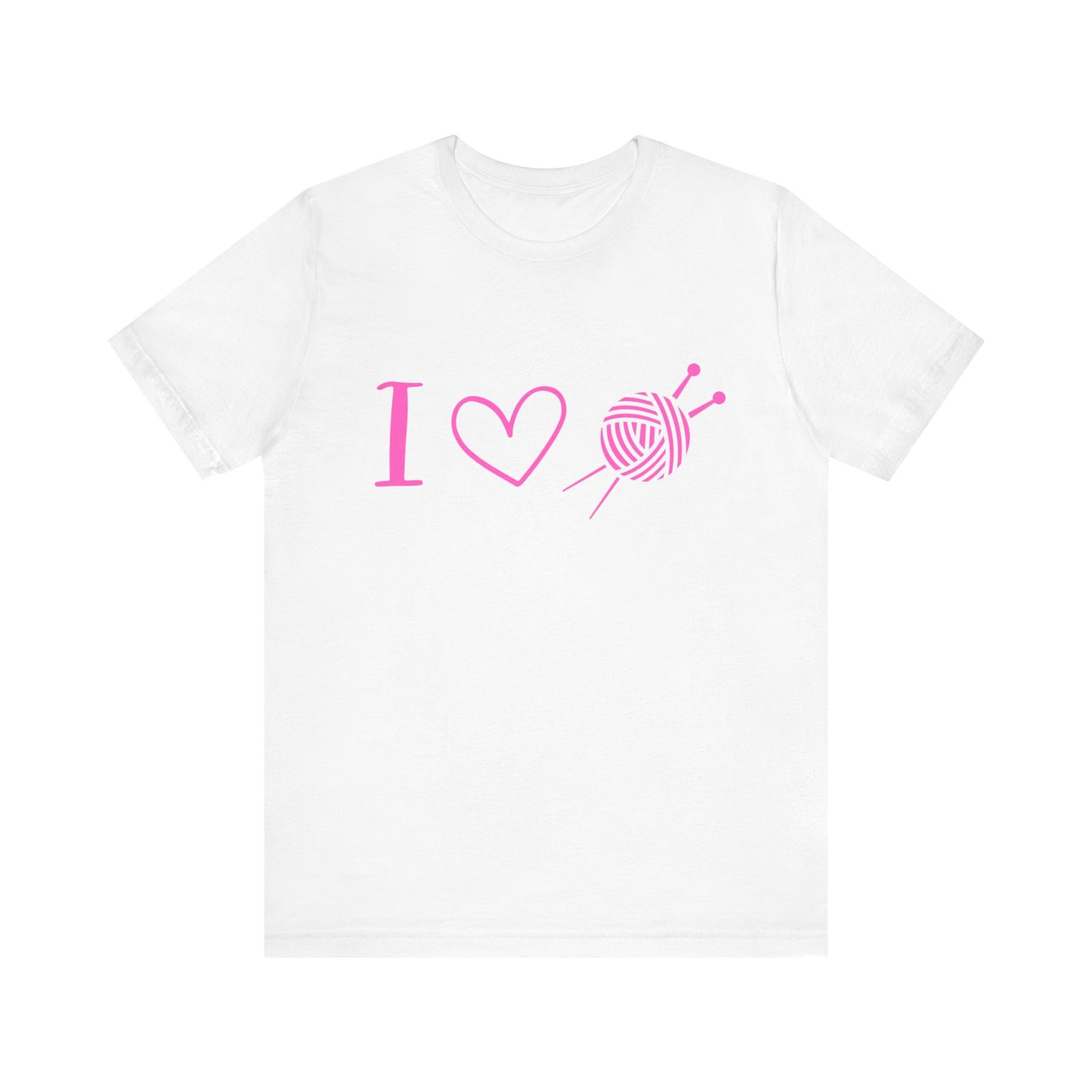 Knitting Heart T-Shirt