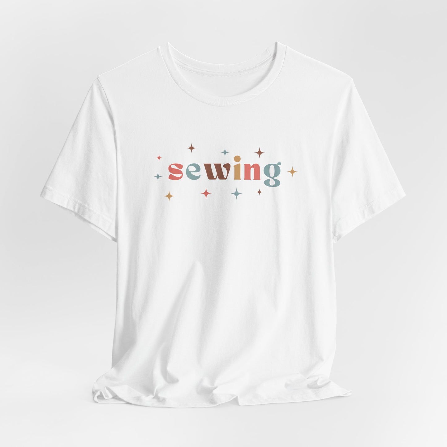 Sewing T-Shirt – Colorful Sewist Shirt with Stars