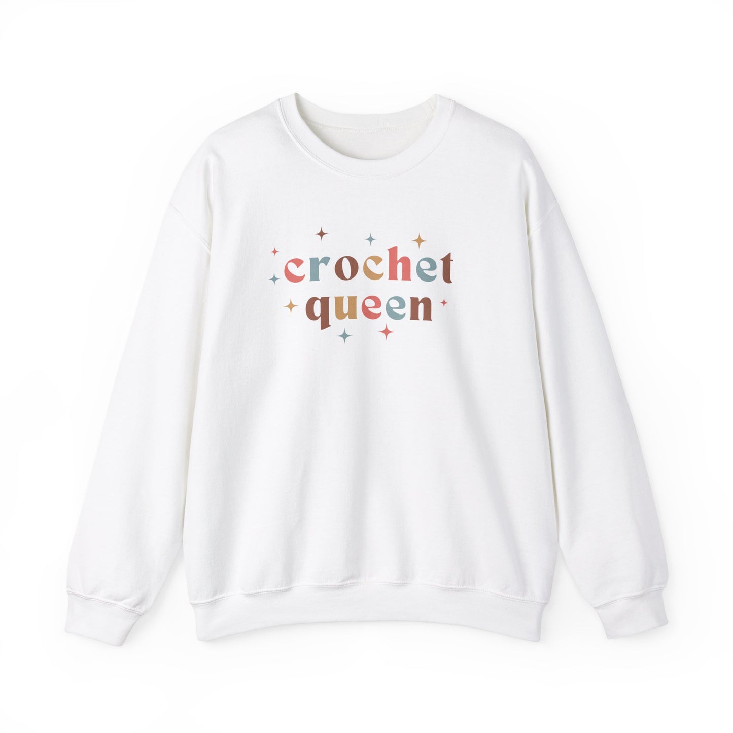 Crochet Queen Sweatshirt