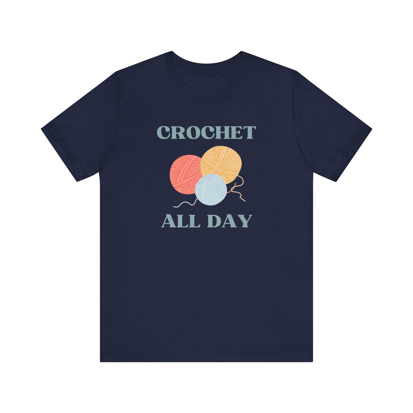 Crochet All Day T-Shirt