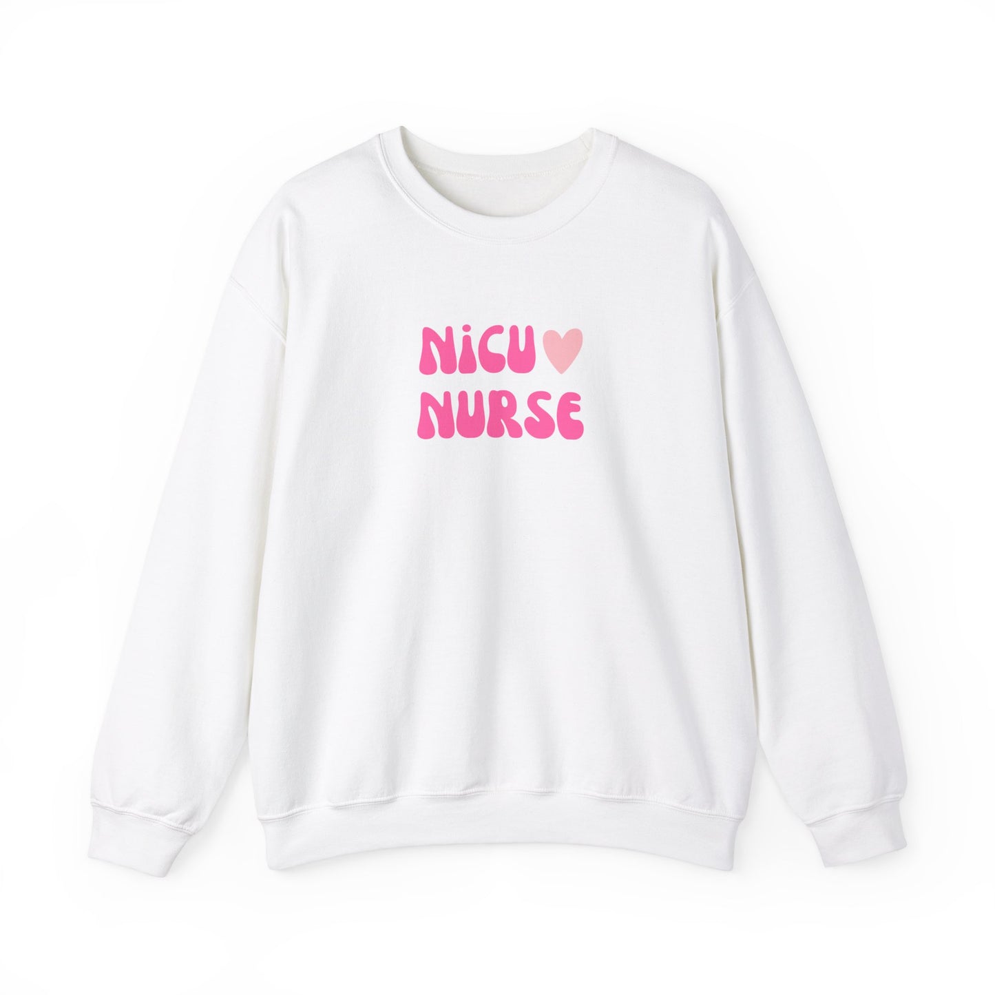 NICU Nurse Sweatshirt with Heart