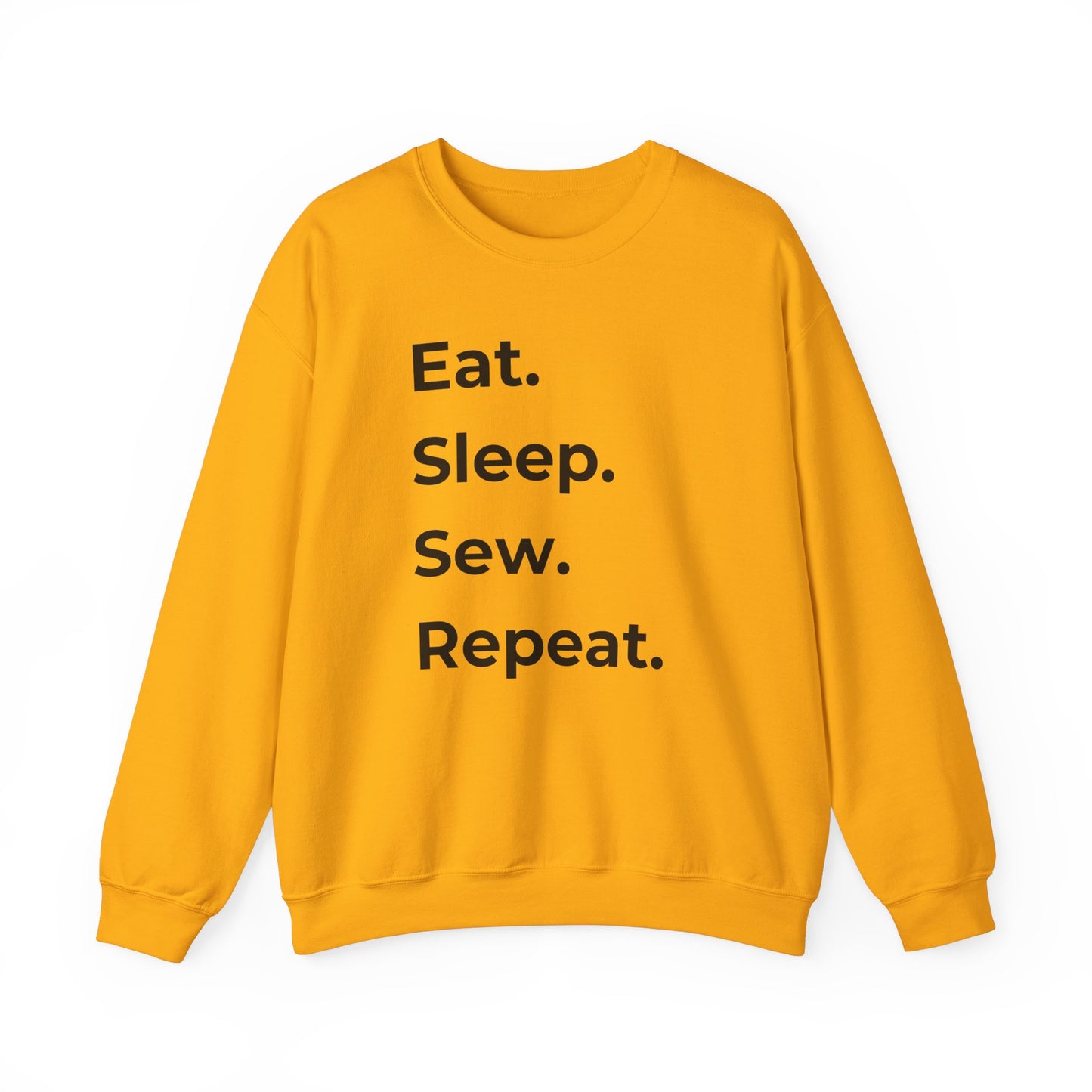 Sewing Sweatshirt: Eat. Sleep. Sew. Repeat.