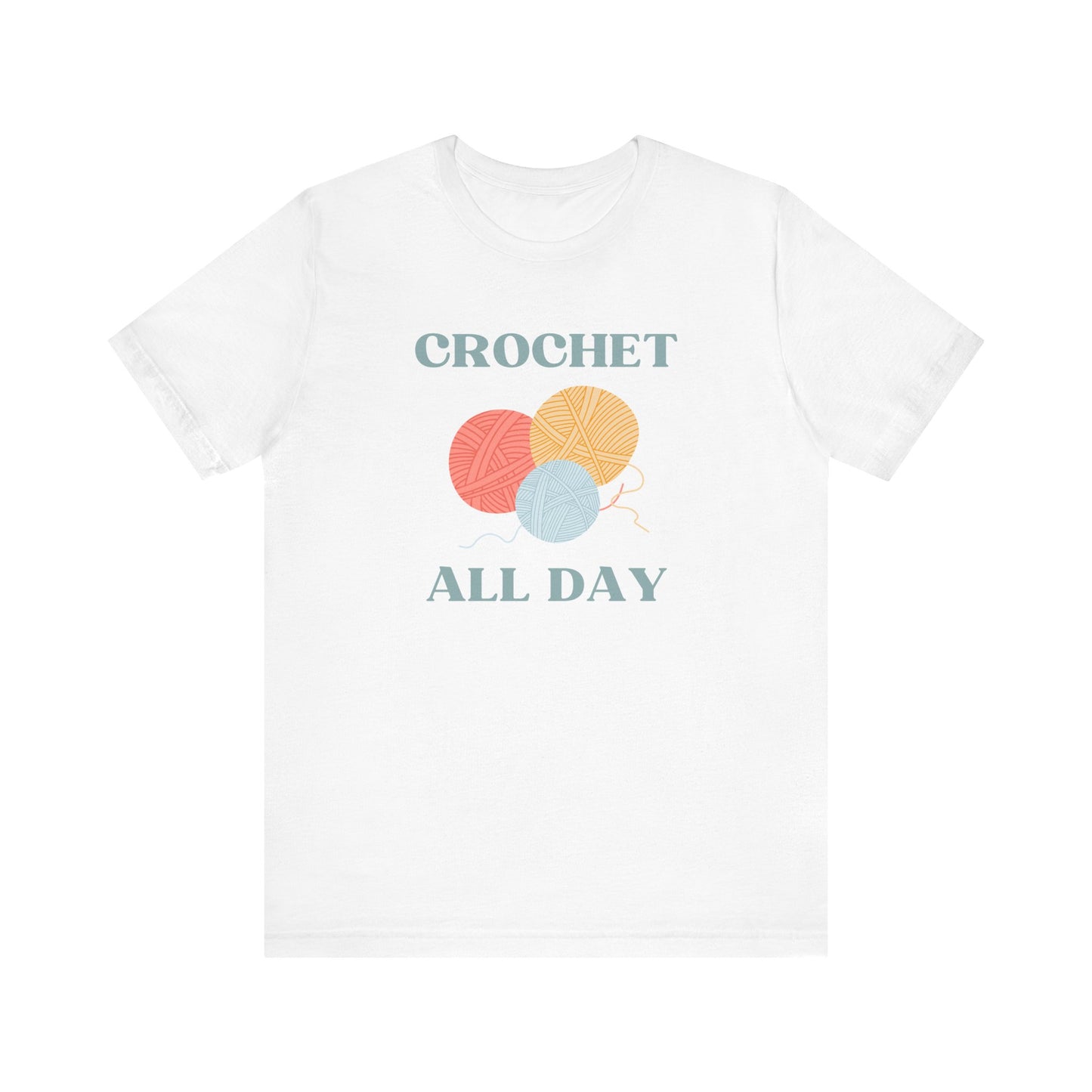 Crochet All Day T-Shirt