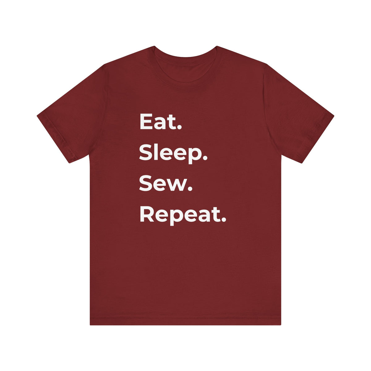 Eat Sleep Sew Repeat T-Shirt – Funny Sewing Lover Shirt