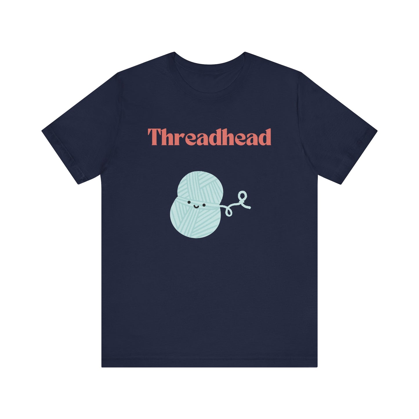 Threadhead T-Shirt – Funny Crochet & Yarn Lover Graphic Tee