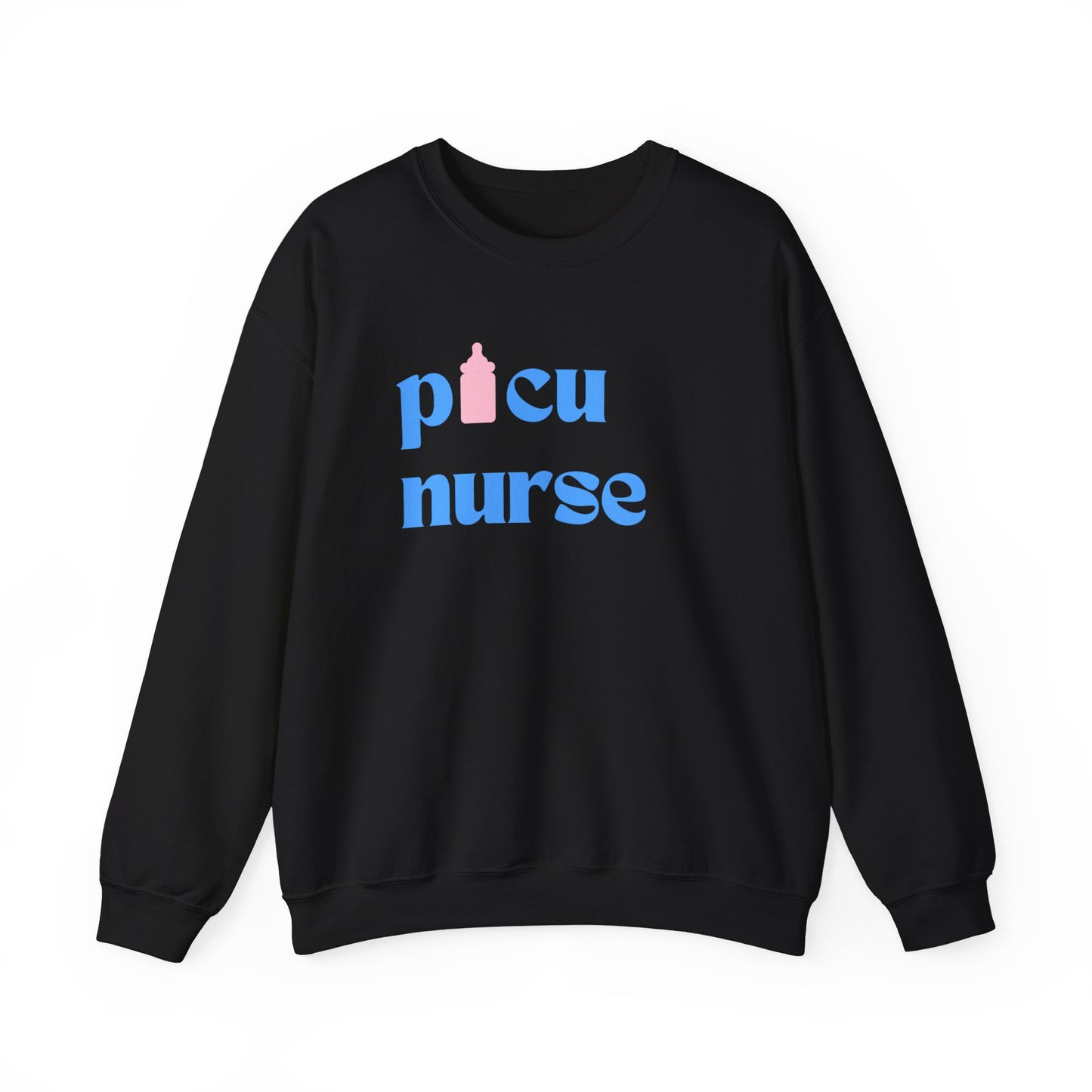 PICU Nurse Sweatshirt with Bottle