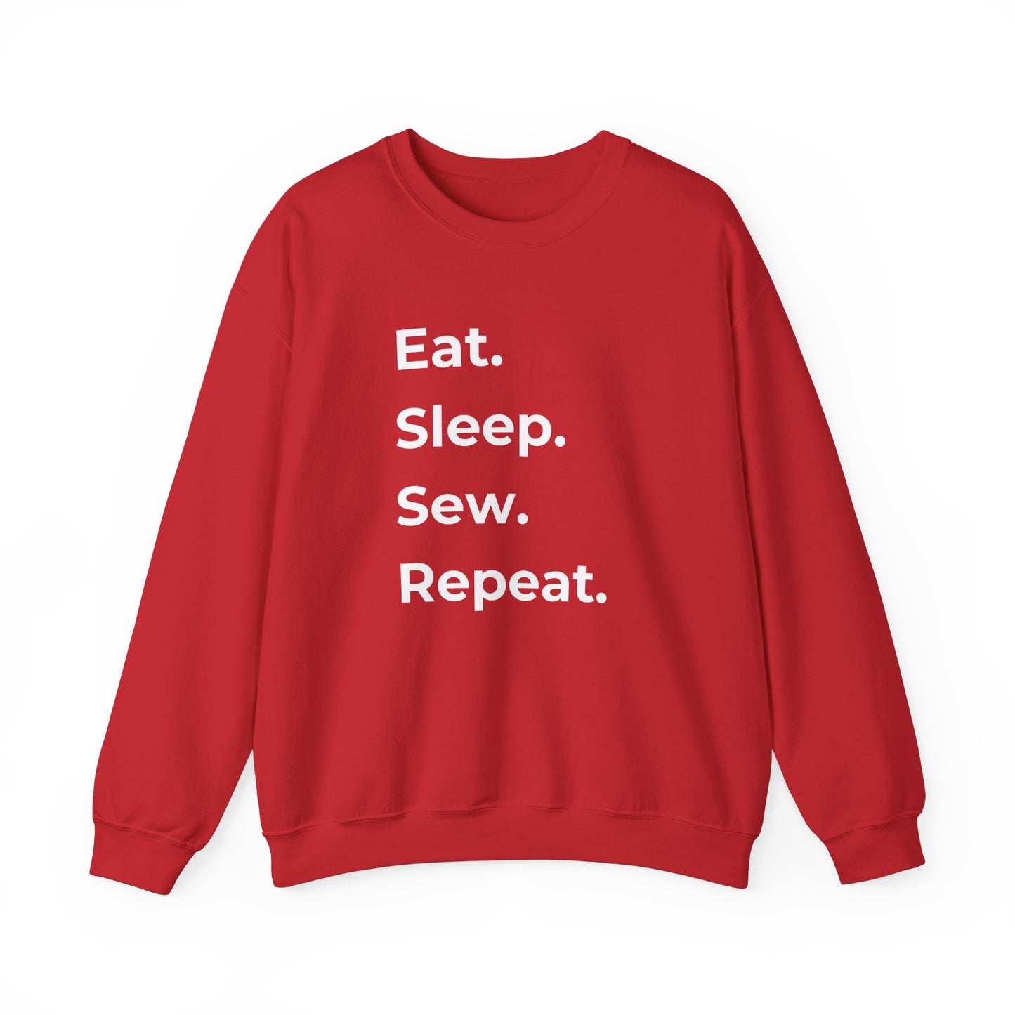 Sewing Sweatshirt: Eat. Sleep. Sew. Repeat.