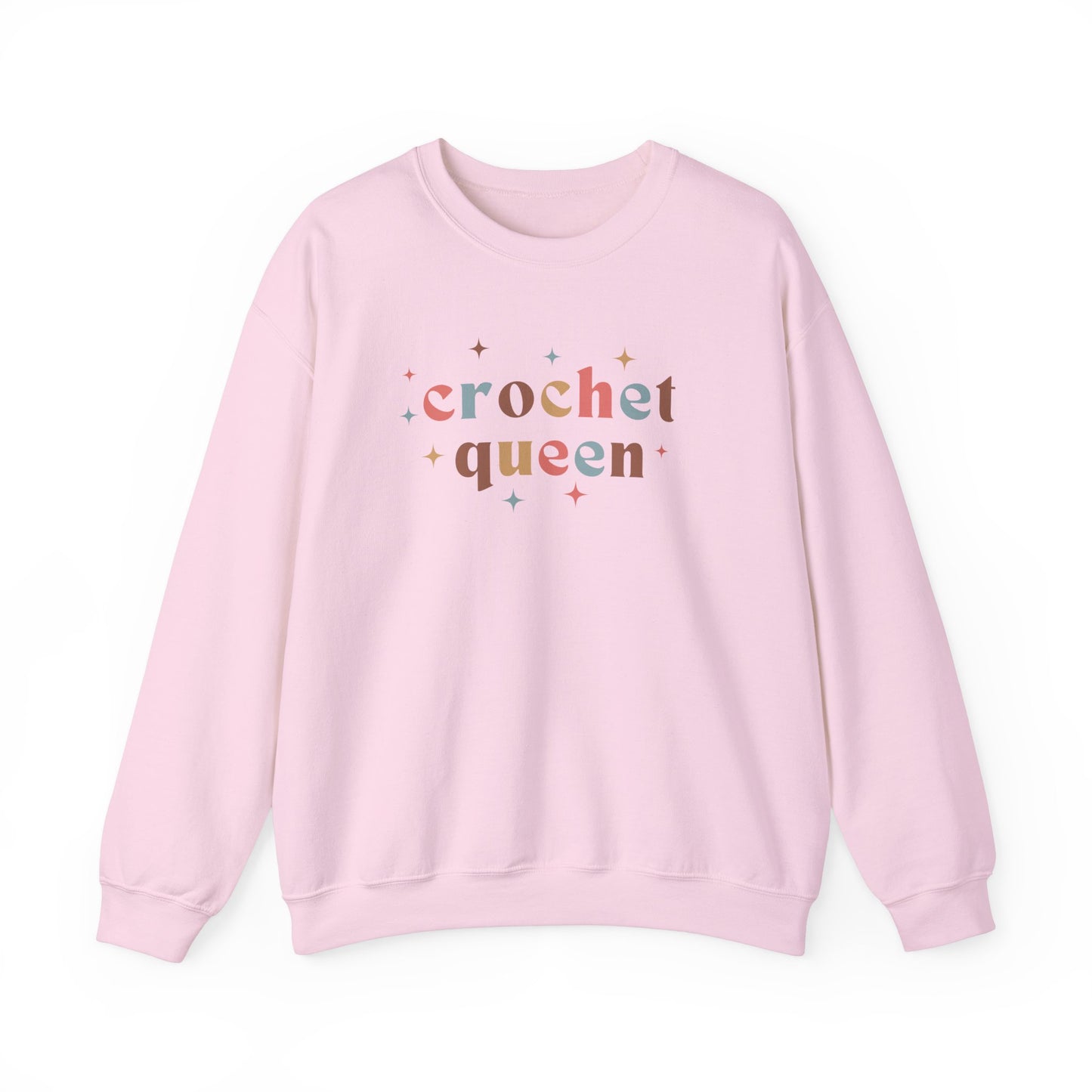 Crochet Queen Sweatshirt