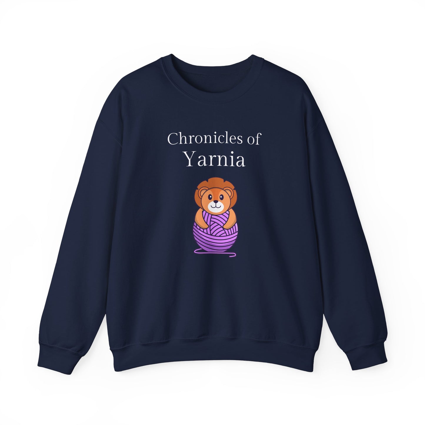 Crochet Sweatshirt: Chronicles of Yarnia