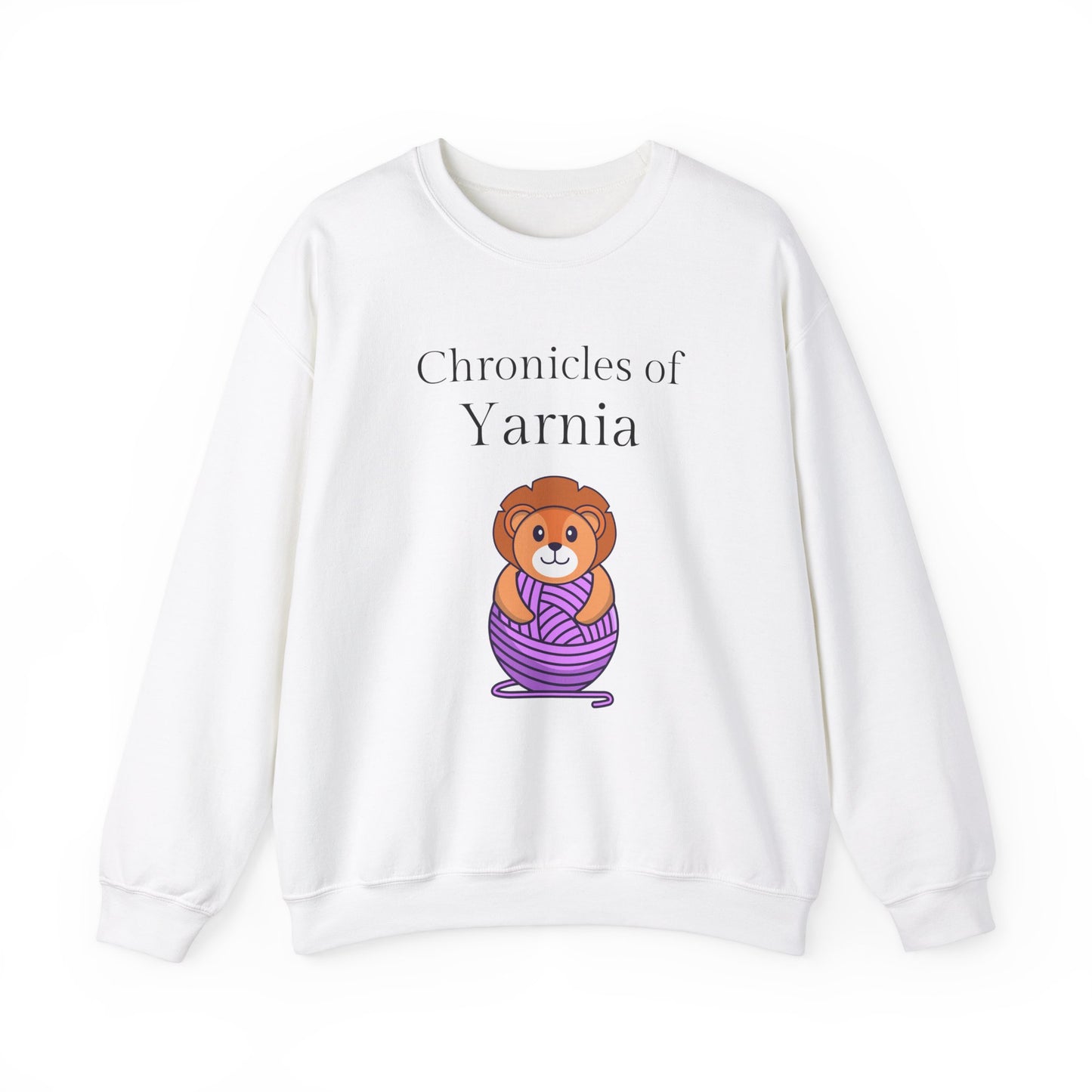 Crochet Sweatshirt: Chronicles of Yarnia