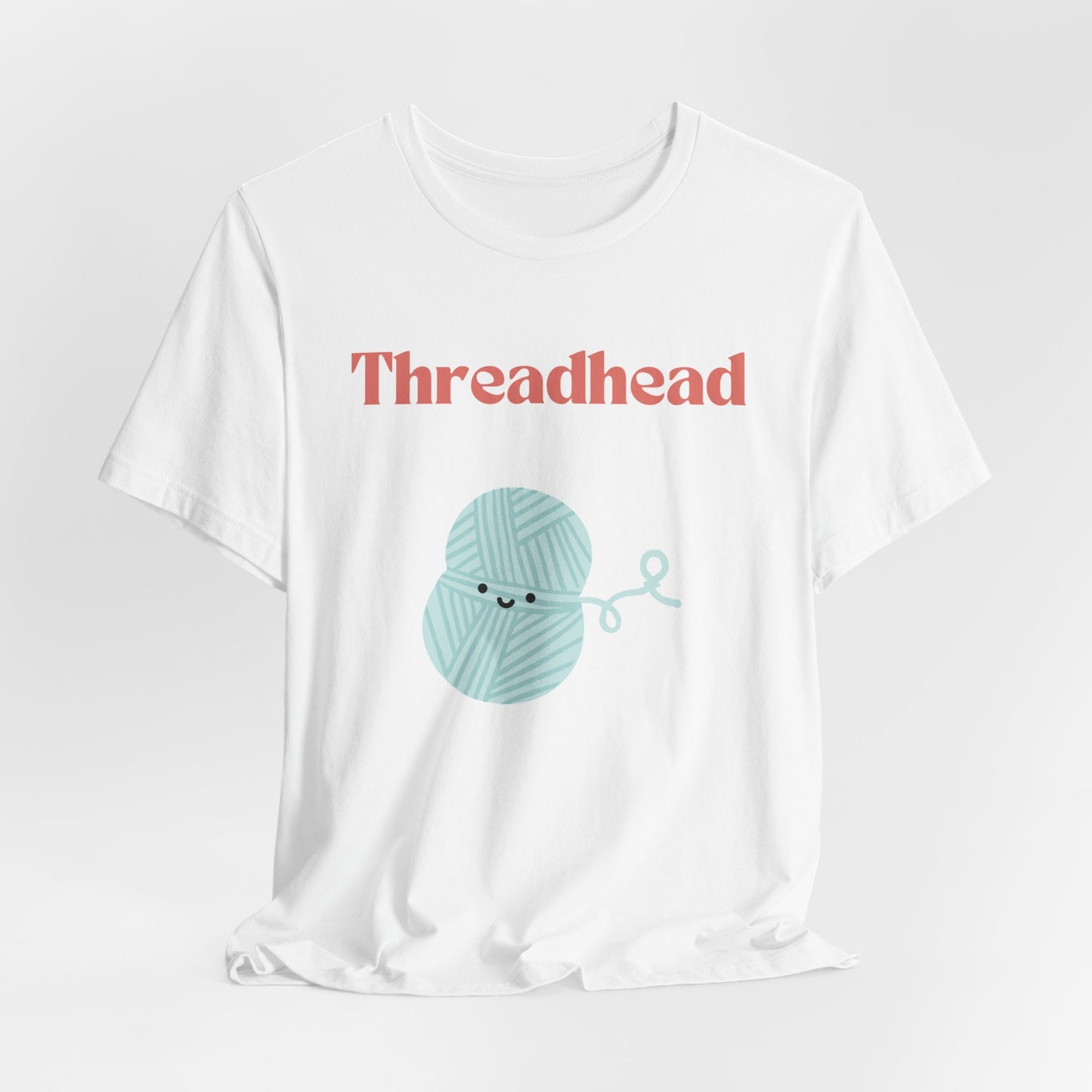 Threadhead T-Shirt – Funny Crochet & Yarn Lover Graphic Tee