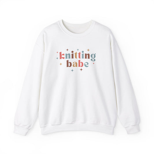 Knitting Babe Sweatshirt