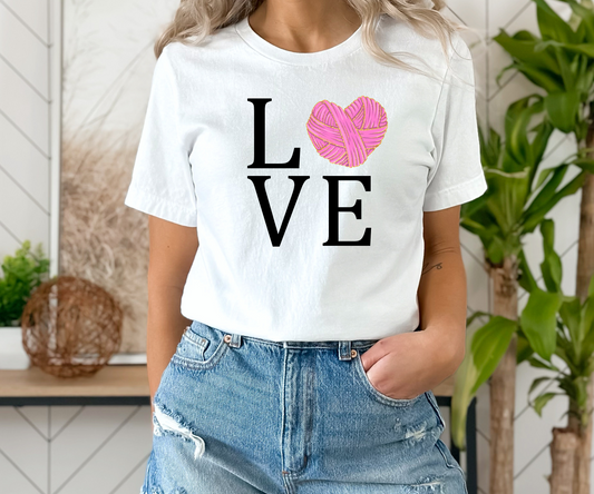 Knitting Love T-Shirt